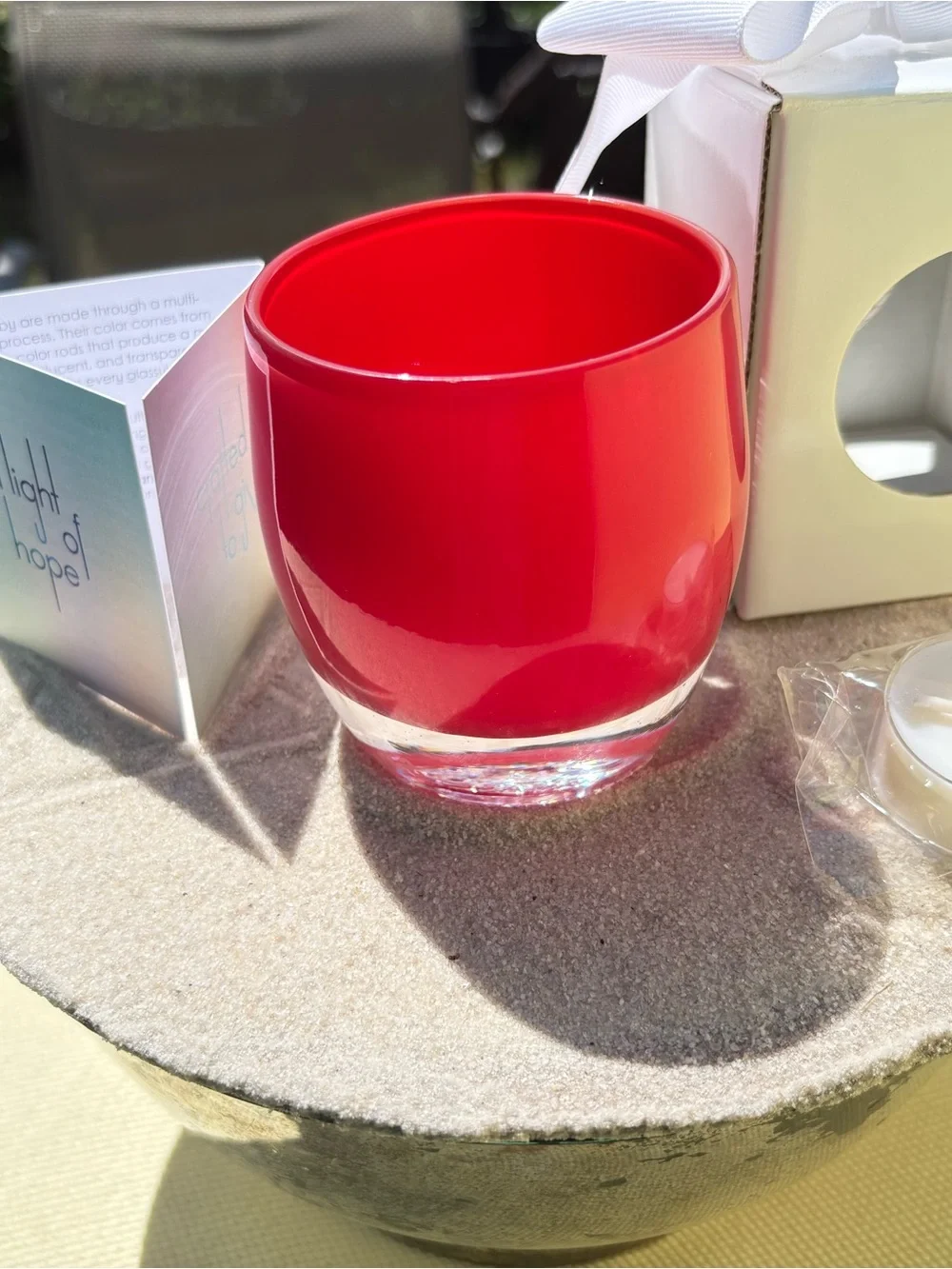 Glassybaby Gift Box Set - Vibrant Red
